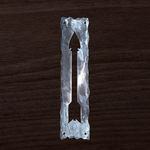 Authentic Arrowhead Iron Push Plate