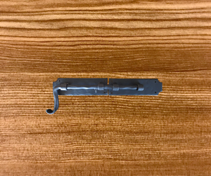 Transitional Iron Slide Latch - Small / Smooth
