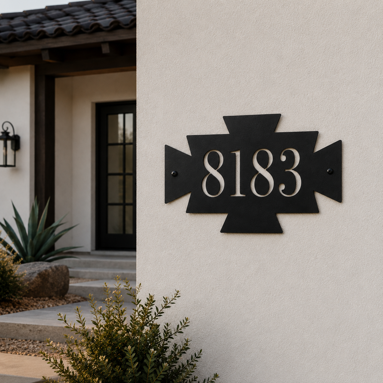 South Western Heavy Duty Address Plaque