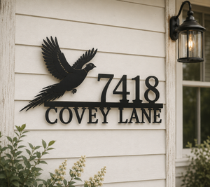 Pheasant Address Sign - 18"