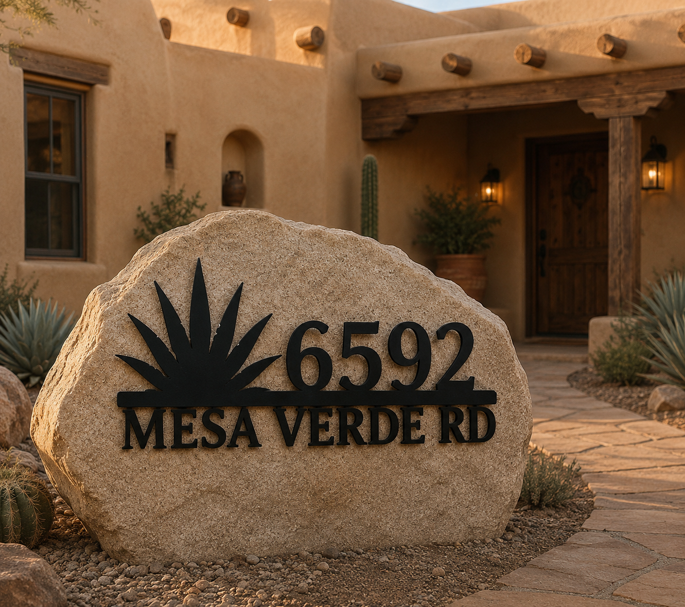 Agave Address Sign