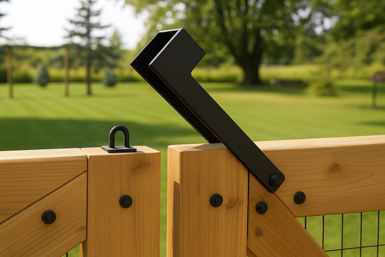 Throw Over Gate Loop Latch