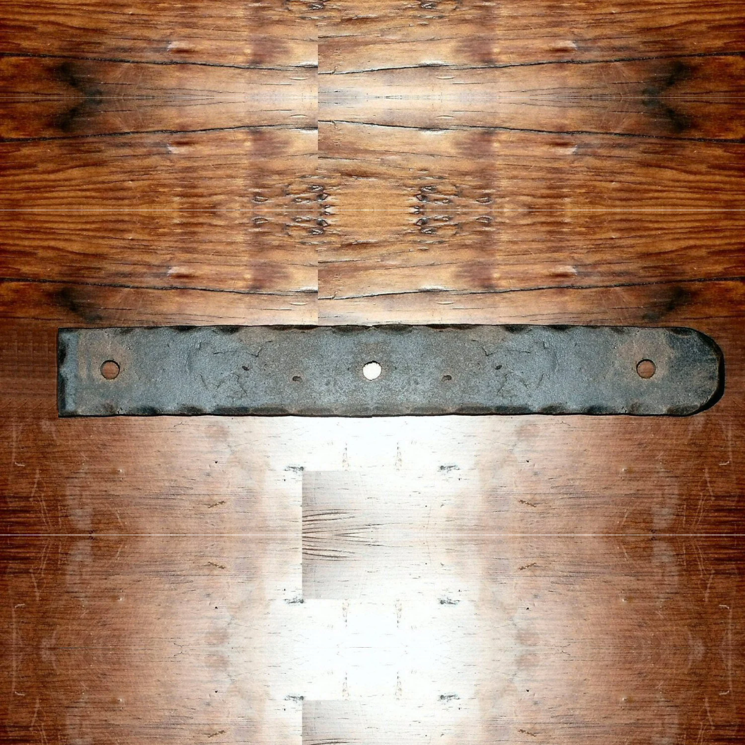 XL Tuscan Villa Wrought Iron Faux Hinge Strap