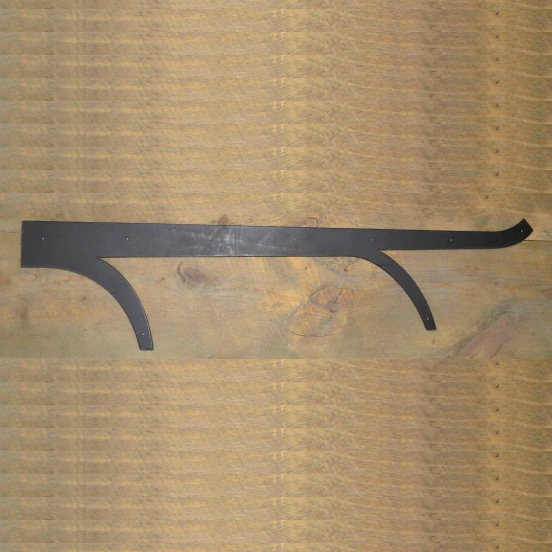 XL Scandinavian Wrought Iron Faux Hinge Strap