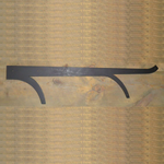 XL Scandinavian Wrought Iron Faux Hinge Strap