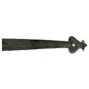 XL Art Nueveau Iron Faux Hinge Strap - Old West Iron