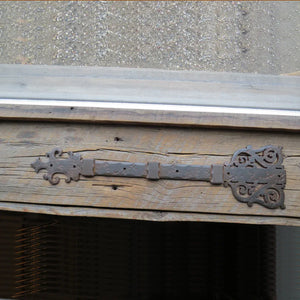 XL Gothic Cathedral Iron Faux Hinge Strap - Old West Iron