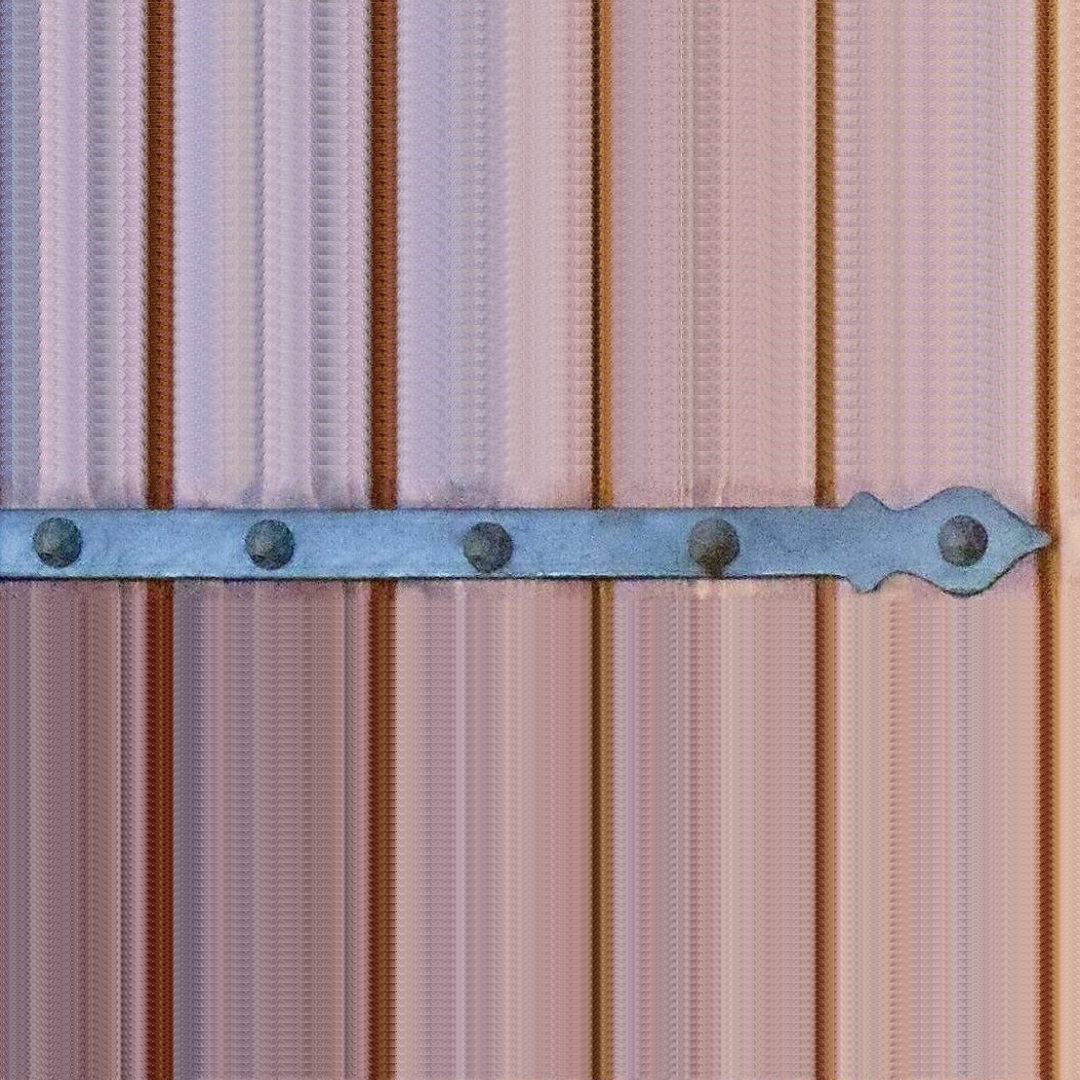 XL Cottage Iron Faux Hinge Strap