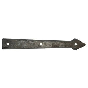 XL Neo-Classical Wrought Iron Faux Hinge Strap - Old West Iron