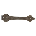 XL French Country Revival Iron Faux Hinge Strap