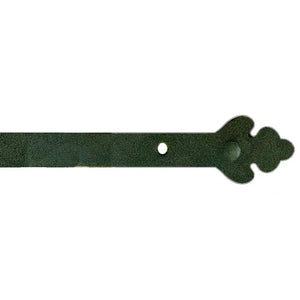 XL Mediterranean Wrought Iron Faux Hinge Strap - Old West Iron