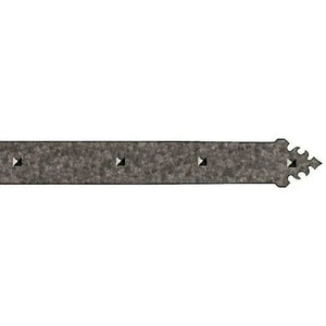 XL Ancient Persian Iron Faux Hinge Strap - Old West Iron