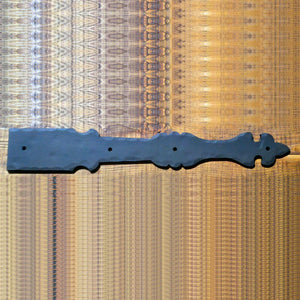 XL Barcelona Iron Faux Hinge Strap - Old West Iron