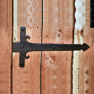 XL Georgian Iron Faux Hinge Strap - Old West Iron