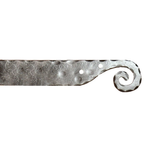 Correa con bisagra de imitación de hierro iónico griego XL