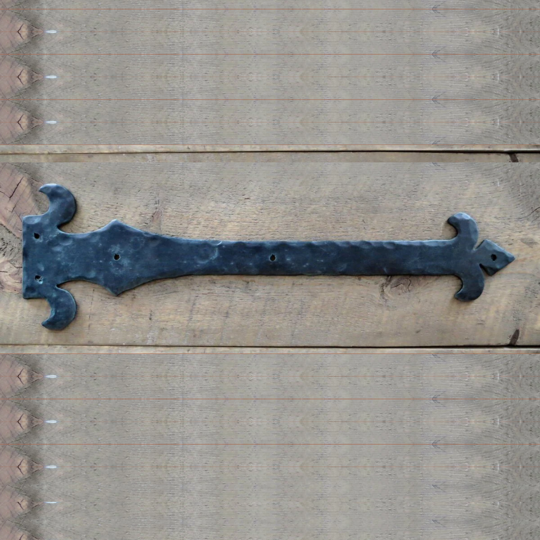 XL French Empire Iron Faux Hinge Strap