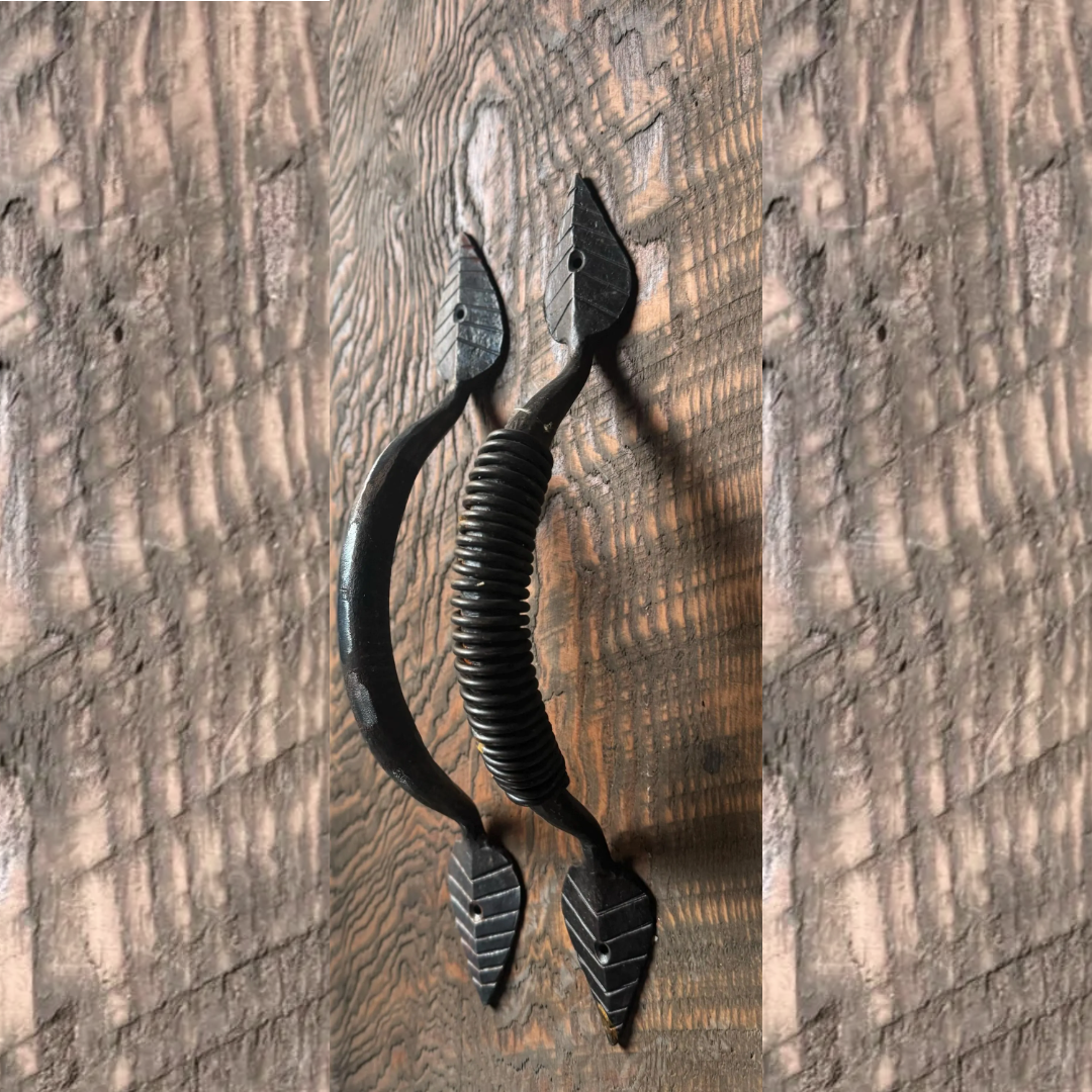 Leaf Iron Door Pull