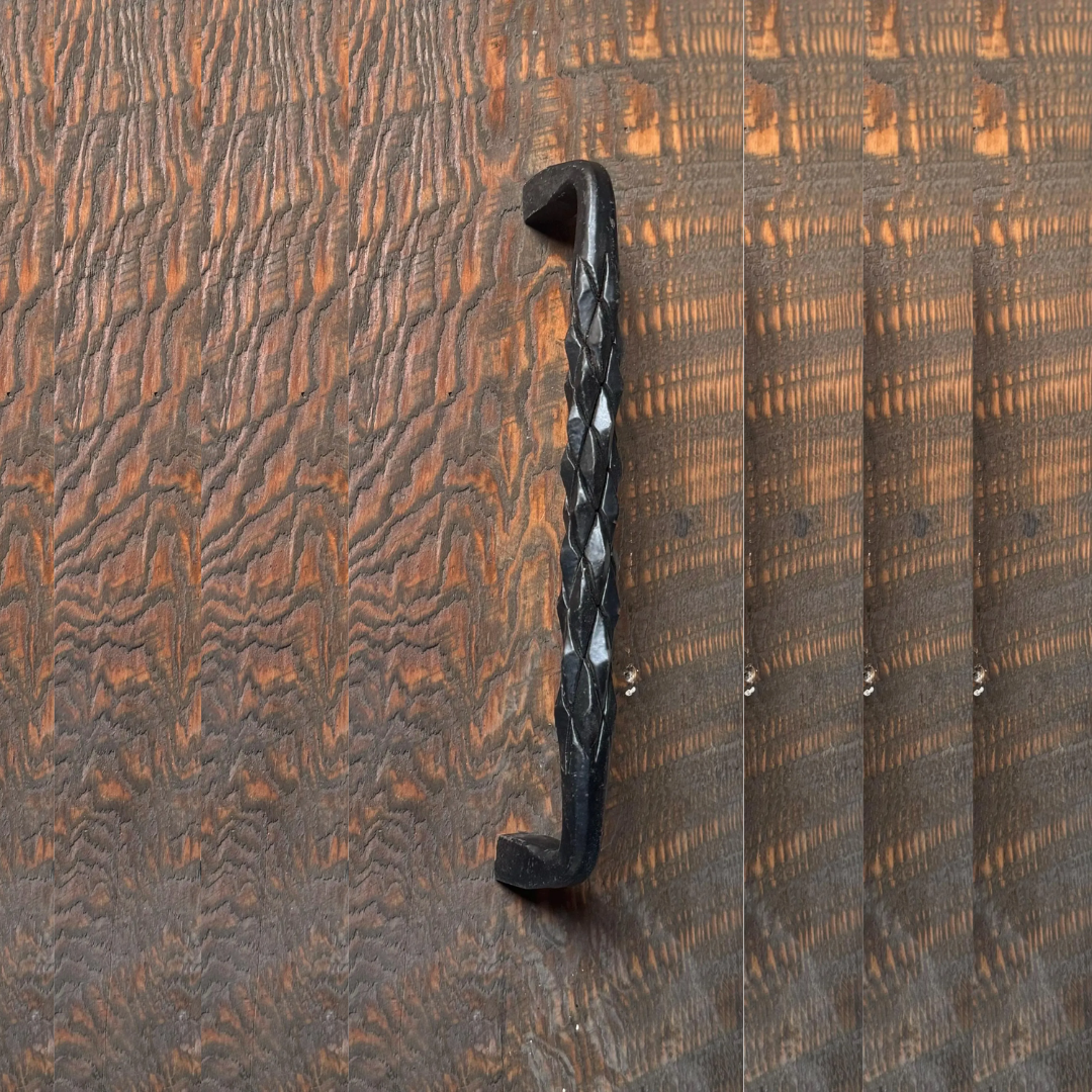 Scaled Iron Door Pull