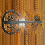 German Castle Iron Garage Door Dummy Hinge Strap