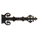 Renaissance Iron Garage Door Dummy Hinge Strap