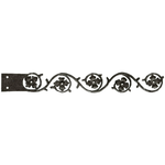 Finnish Folk Ironwork Garage Door Dummy Hinge Strap