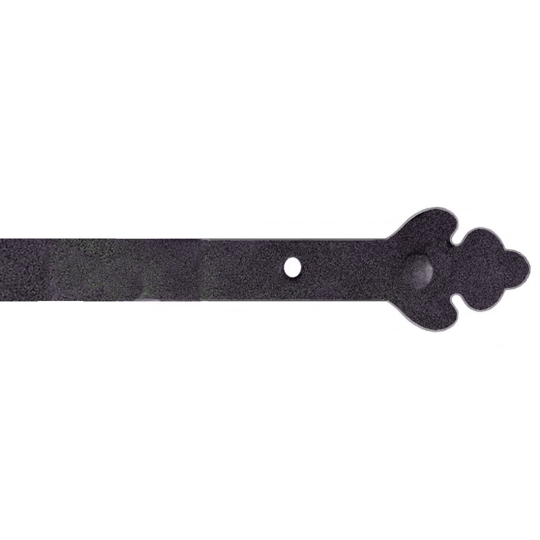 Mediterranean Wrought Iron Garage Door Dummy Hinge Strap