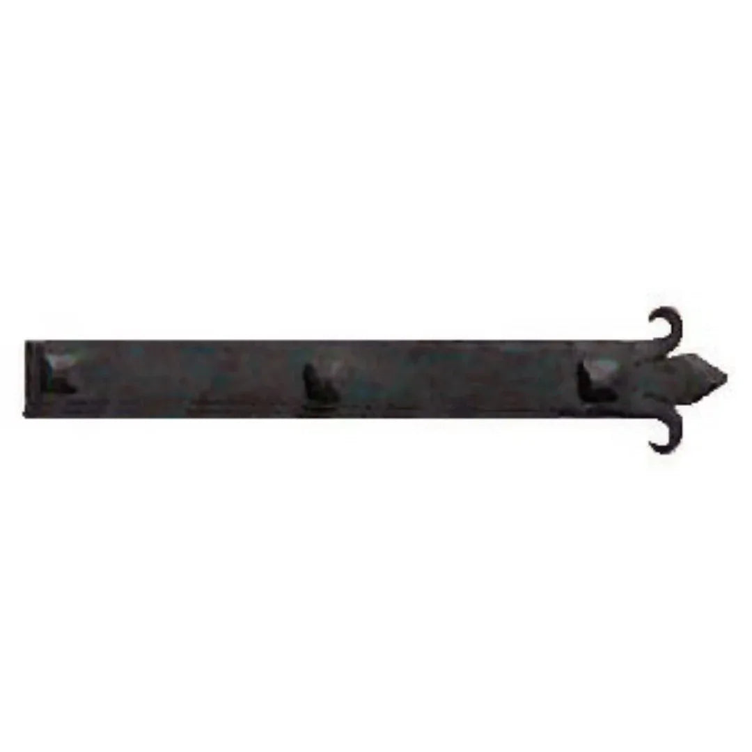Authentic 15th Century Iron Garage Door Dummy Hinge Strap - Old West Iron