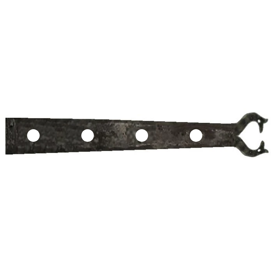 Viking Folk Wrought Iron Garage Door Dummy Hinge Strap