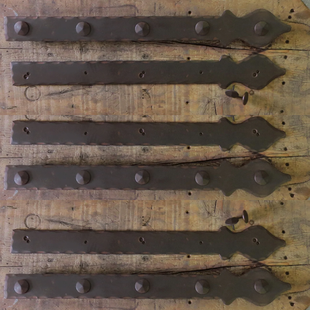 Cottage Iron Garage Door Dummy Hinge Strap