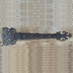 Sangle de charnière gothique en fer cathédrale gothique