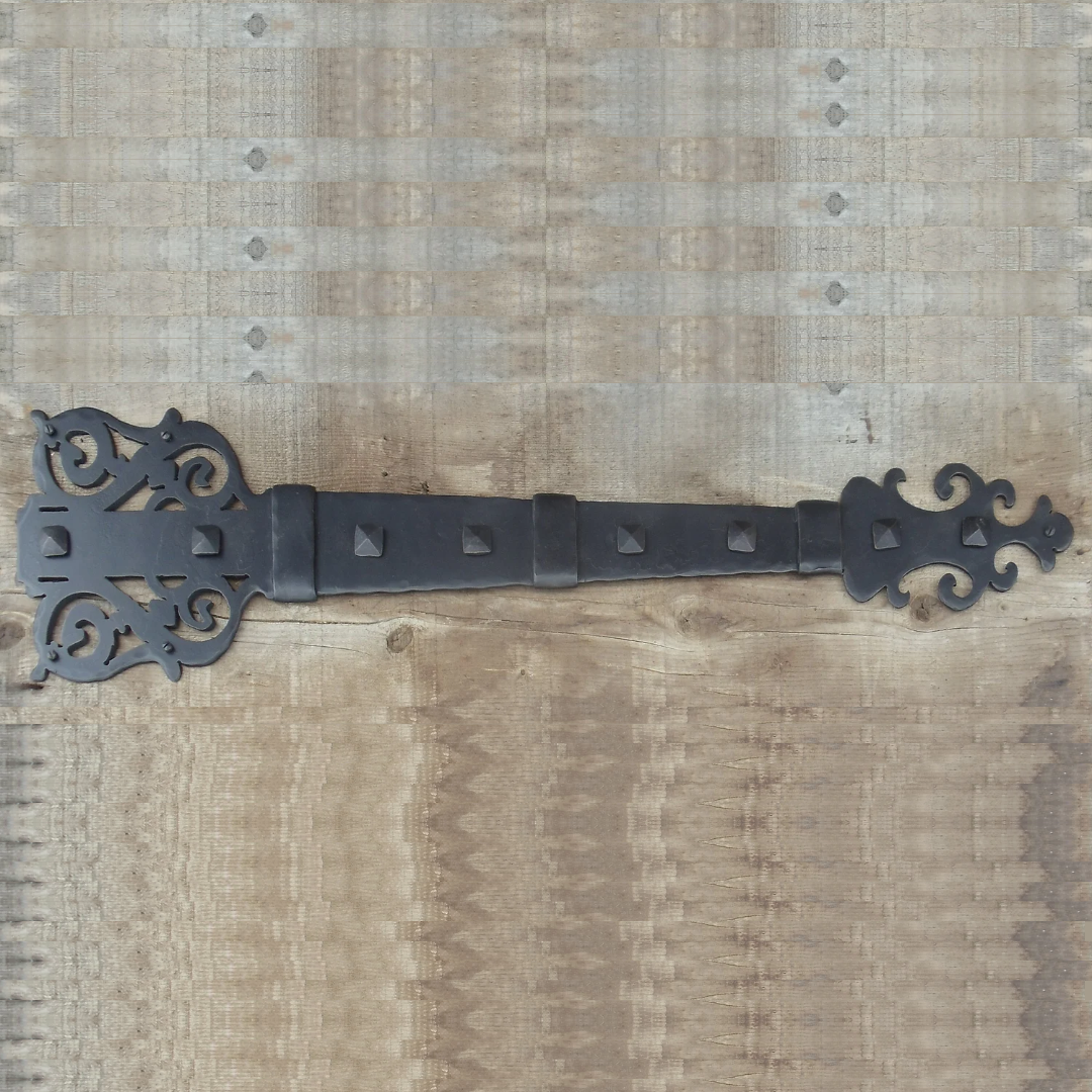 Sangle de charnière gothique en fer cathédrale gothique