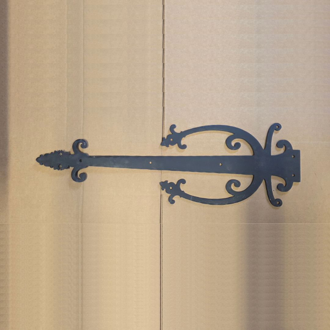 IN STOCK Medieval Wrought Iron Faux Hinge Strap