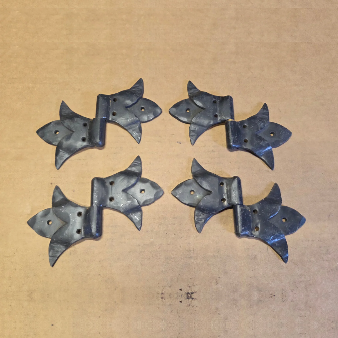 IN STOCK Babylonian Fleur De Lis Iron Hinge