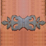 Roman Acanthus Iron Hinge