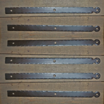 XL Revolutionary Wrought Iron Faux Hinge Strap