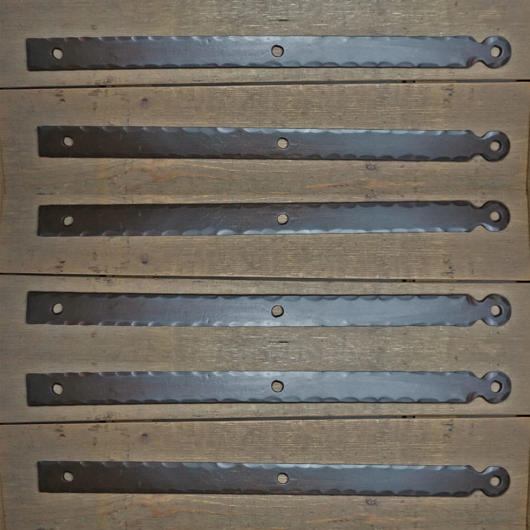 XL Revolutionary Wrought Iron Faux Hinge Strap