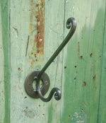 Hand Forged Double Coat and Hat Hook
