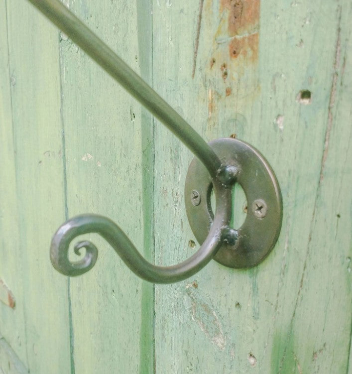 Hand Forged Double Coat and Hat Hook