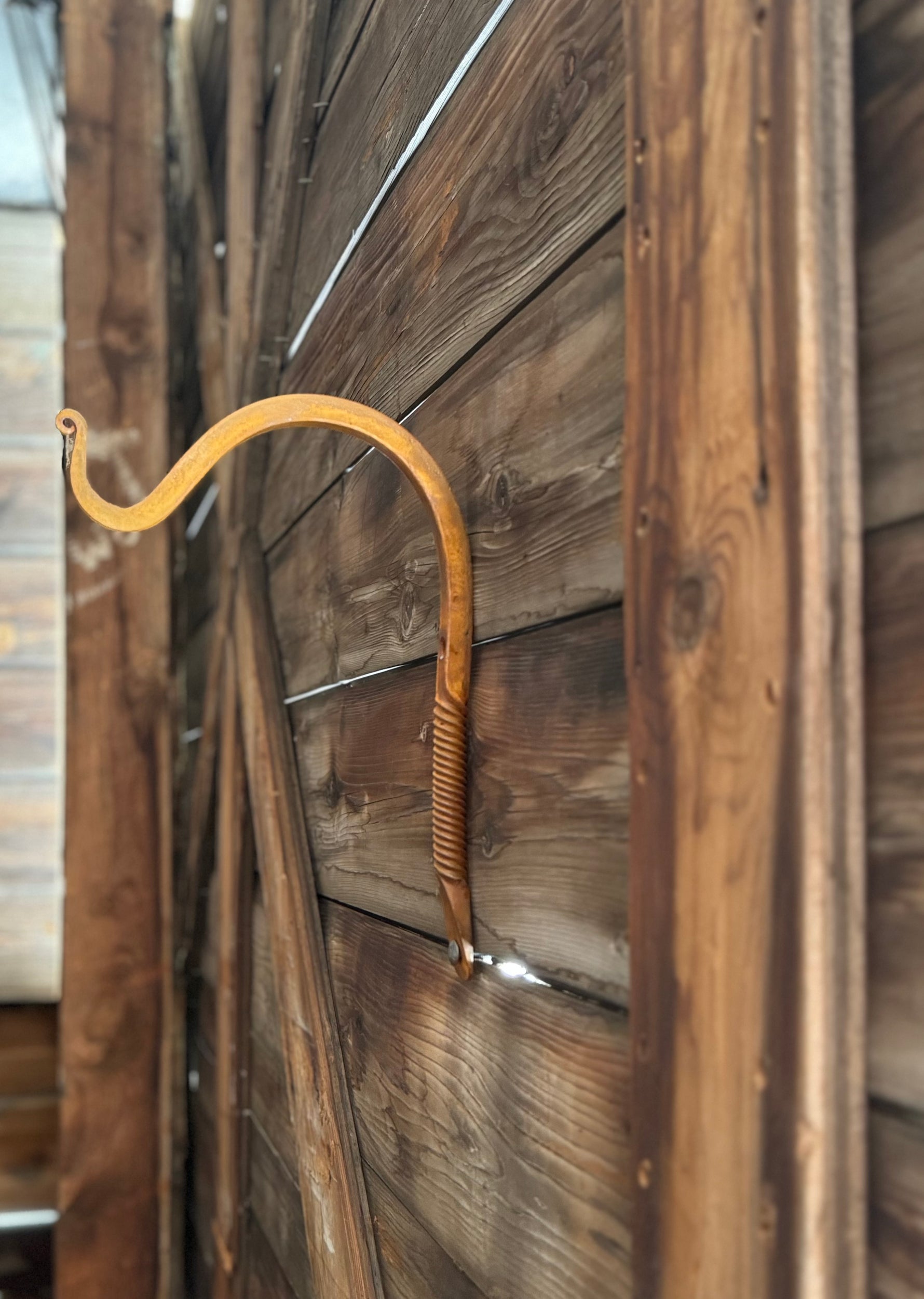 Twisted Scrolled Plant Hanger/Lantern Hook