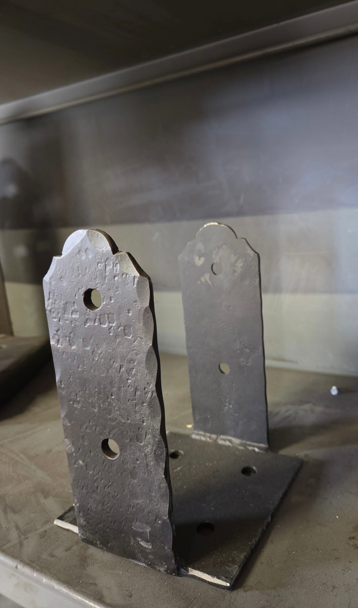 IN STOCK Classic Iron Flush Mount Post Base Assorted Sizes