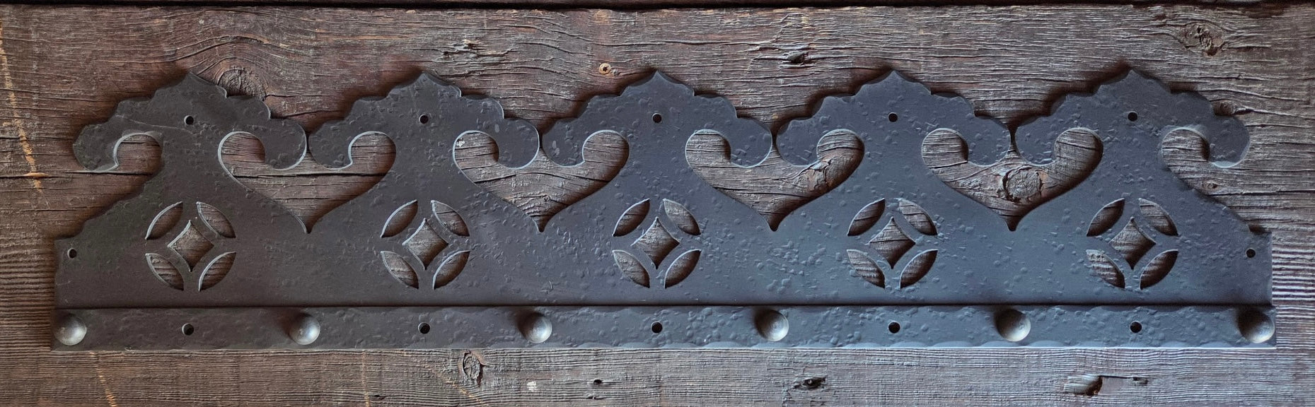 IN STOCK- Isabelline Iron Kick Plate 34" x 8"