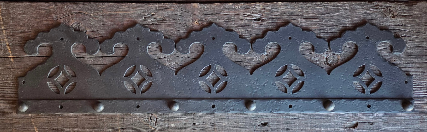 IN STOCK- Isabelline Iron Kick Plate 34" x 8"