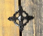 Medieval Iron Rosette Decor