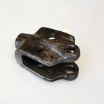Grunge Pulley Wheel Bracket - Antique Black finish