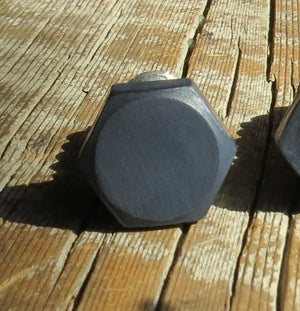 1/2" Dia. Smooth Hex Head Lag - 1 1/2" / Raw/Unfinished