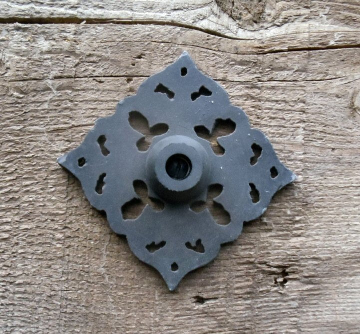 Shabby Chic Square Iron Doorstop