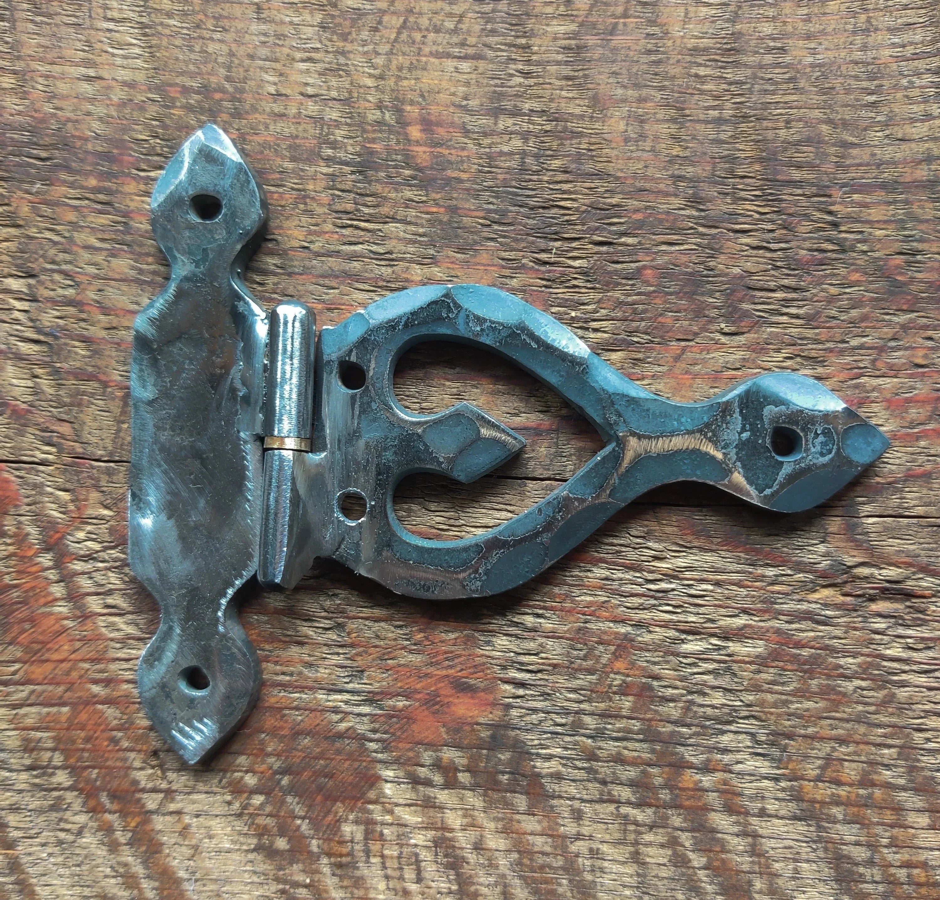 Tudor Iron Hinge - Old West Iron