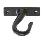 2" Cast Iron Ceiling Hook - Antique Black Finish