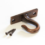 2" Cast Iron Ceiling Hook - Antique Copper Finish