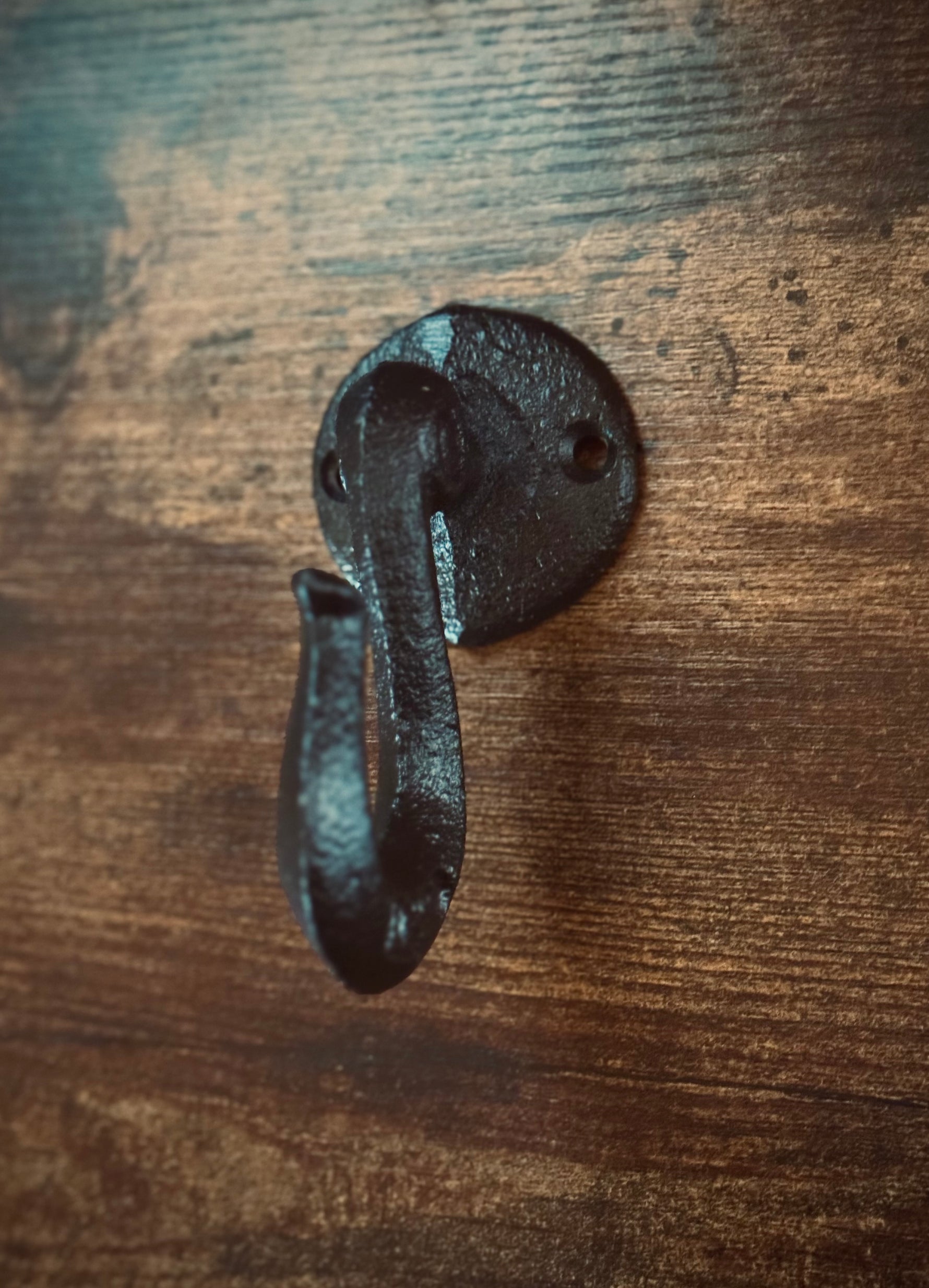 Rustic Cast Iron Hook Hooks